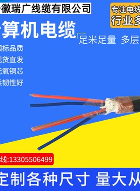 ZA-KVVP22-450/750V-4*10mm2 阻燃屏蔽铠装控制电缆-皖瑞广牌