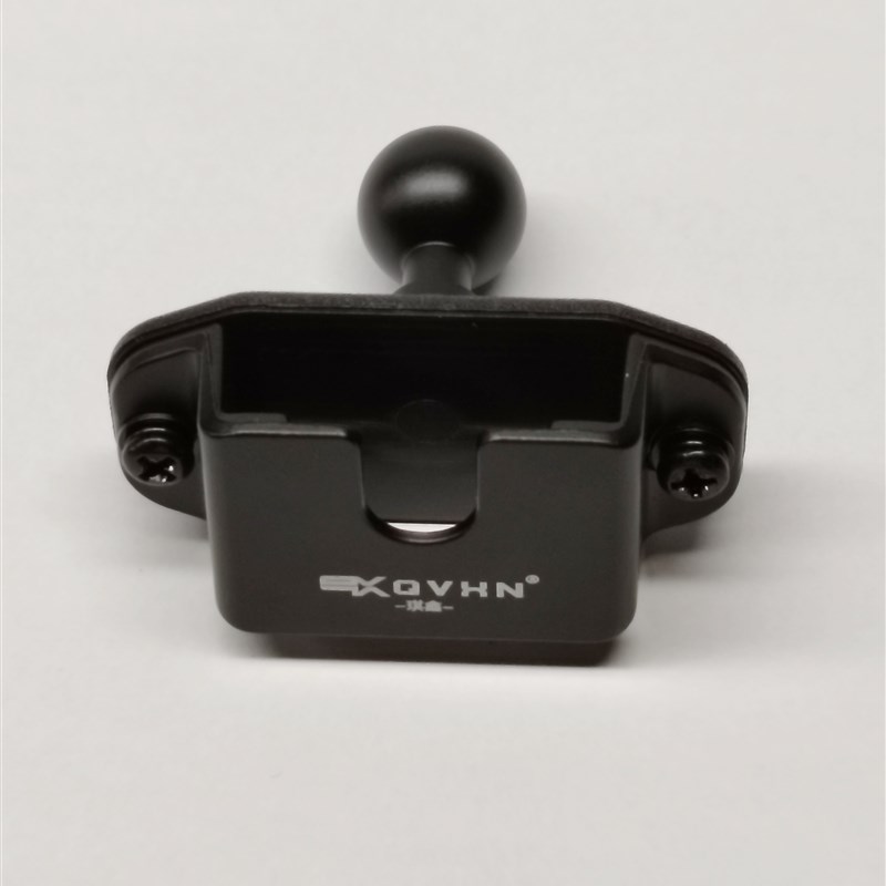 车载手台对讲机手咪支架配件挂头转接头通用金属挂面牢固美观实用