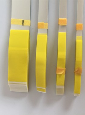 接料引带黄色黑色8mm飞达上料散料延长引带高粘性贴片接料带