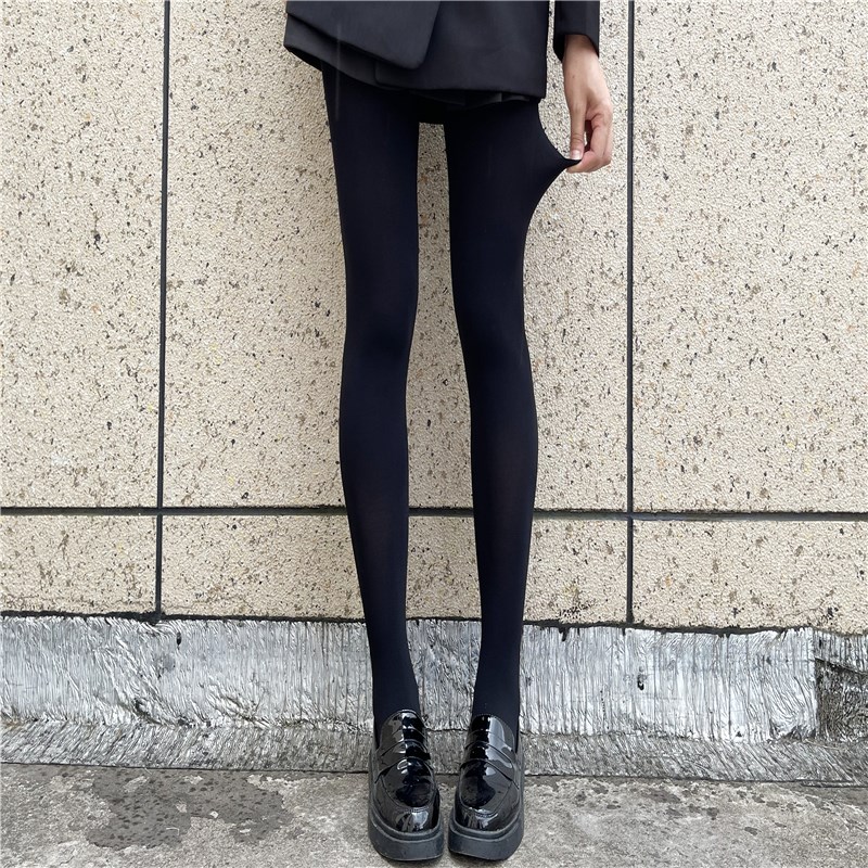 黑丝175高个子加长款丝袜女春秋性感白丝黑色打底裤超长版连裤袜