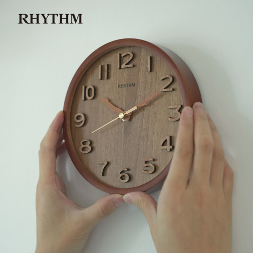 RHYTHM丽声中古风挂钟