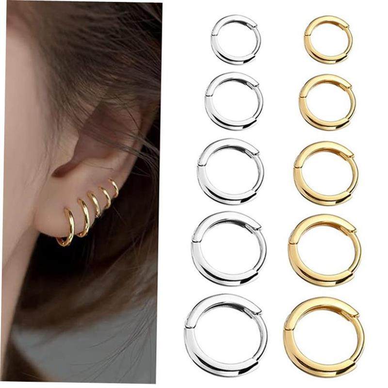 Small Stainless Steel Hoop Earrings Surgical Steel - Buy from Taobao, China | Shopme Agent