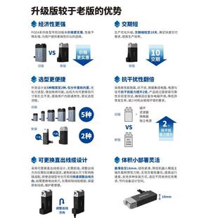 伺服电动夹爪PGE系列智能反馈一体化集成工业平行电爪替换气缸
