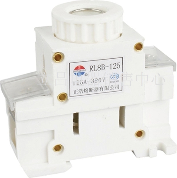 RL98B RL8D导轨式熔断器底座RL8B-125TH 80A 100A 125A船用保险丝