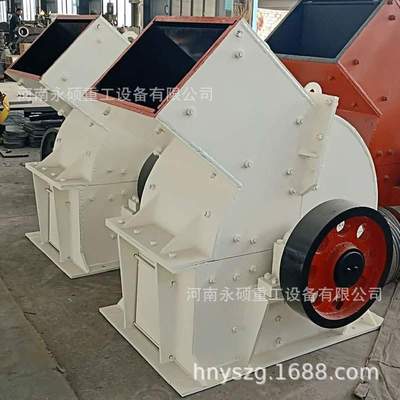 PC300*200锤式破碎机 建筑垃圾锤破打砂机 石灰石煤矸石粉碎机