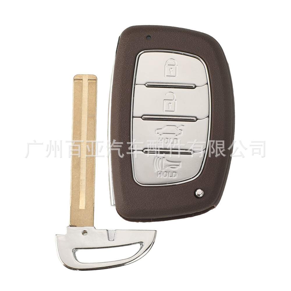适用于现代索纳塔4键智能遥控汽车钥匙433频率8A芯片95440-C1500