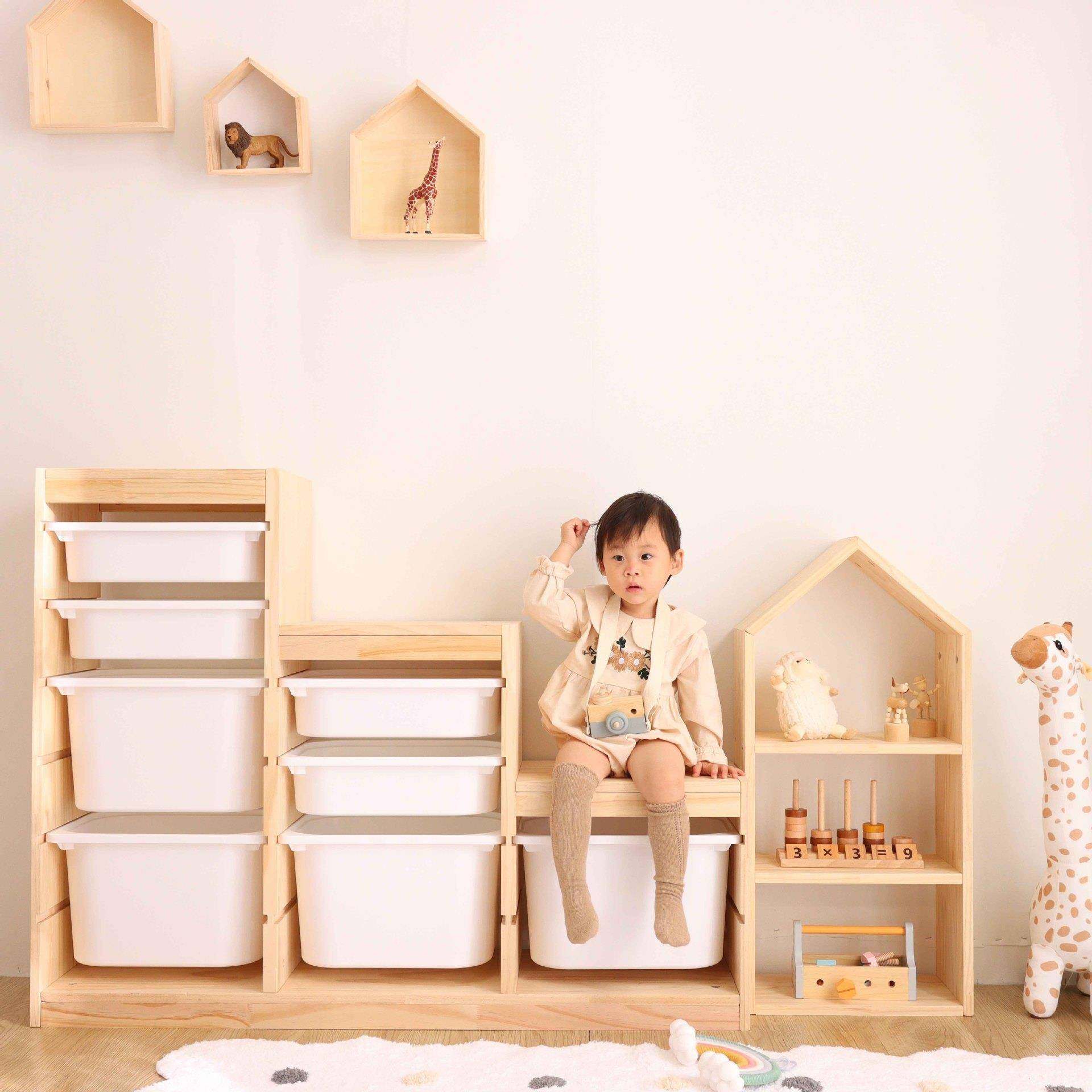 儿童收纳柜实木宝宝玩具收纳架抽屉式大容量储物柜客厅置物架家用,机械设备,其他机械设备,淘宝优惠券,粉丝福利购,淘宝优惠卷