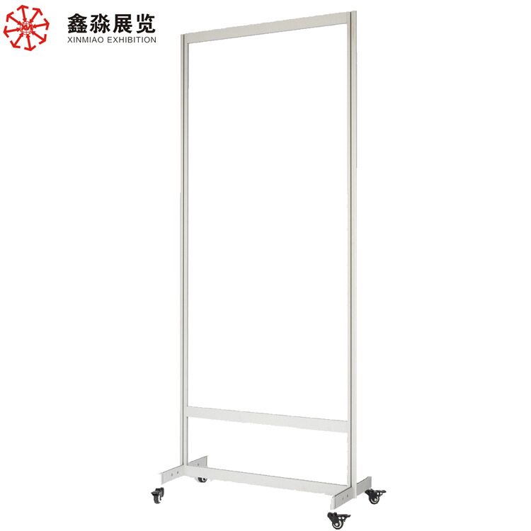 服装挂拍背景架布板台 白底图免抠图拍摄道具 移动易拆装柔光屏架