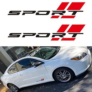 40x8.5cm Shenwinfy 运动字母贴花卡车侧乙烯基贴纸