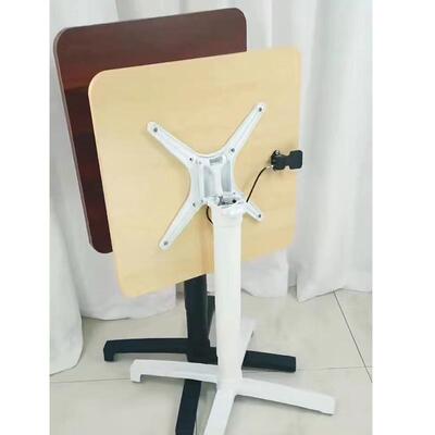 电脑桌移动演讲发言台站立式办公桌培训会议升降茶几边几学习桌子