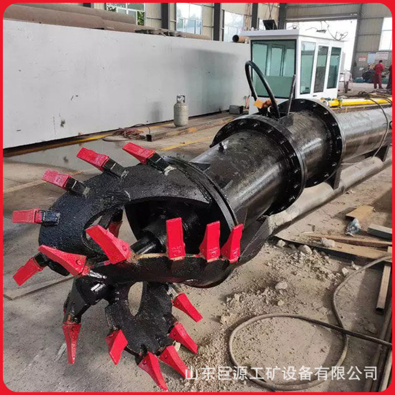 液压驱动绞刀头工作可靠全液压绞刀头运行平稳清淤船绞刀头