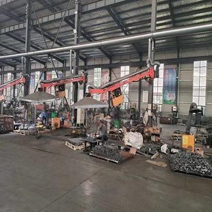 送丝机一体式 焊烟净化吸尘臂为焊接车间解决焊烟难题 液压悬臂