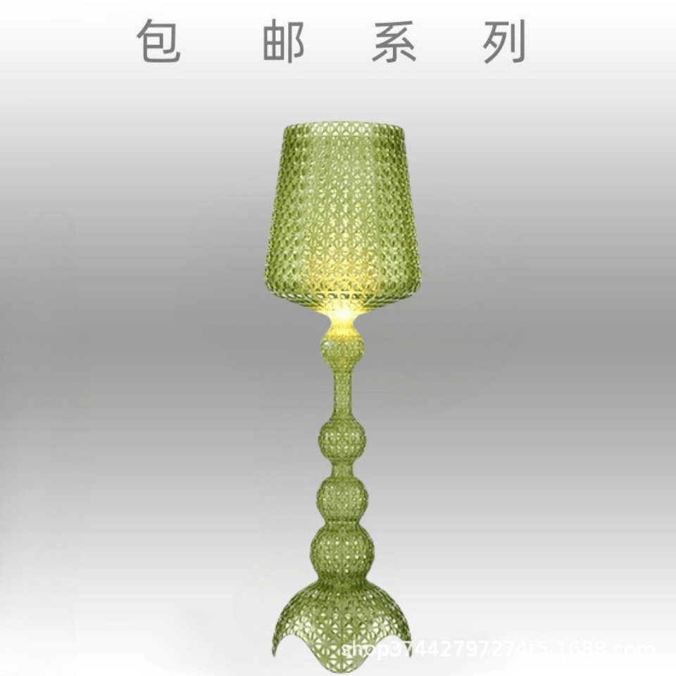 意大利客厅酒杯落地灯ins风现代书房卧室设计师创意艺术立式台灯