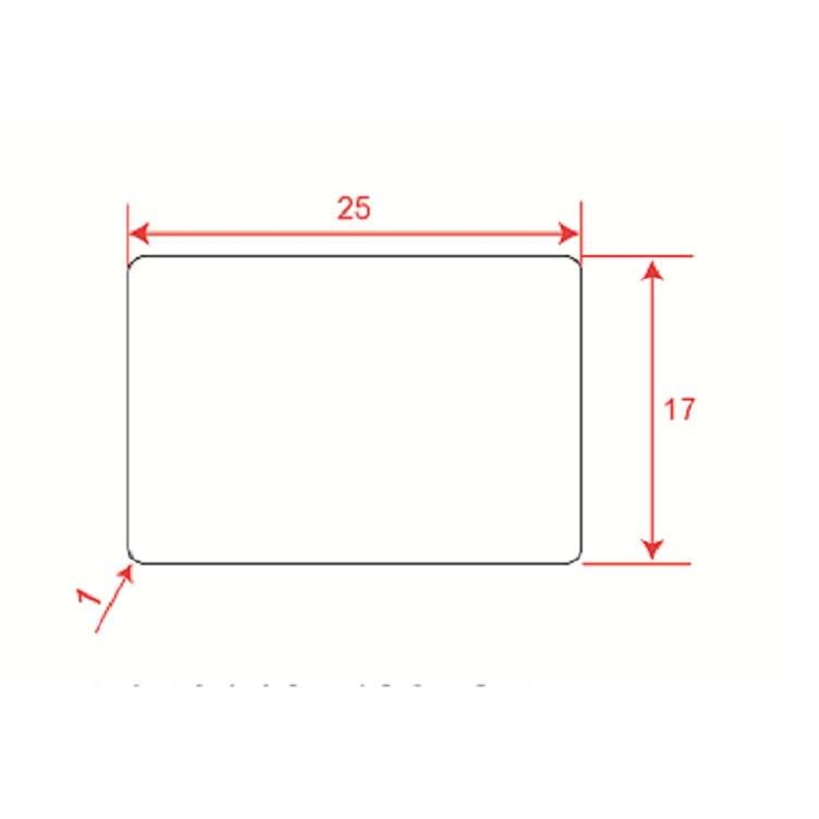 Lab216-429/25X17mm-3列实验室冻存管载玻片-80~-196℃聚酯标签