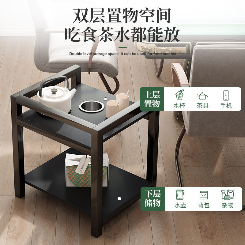 中式麻将室棋牌室茶水烟灰边几