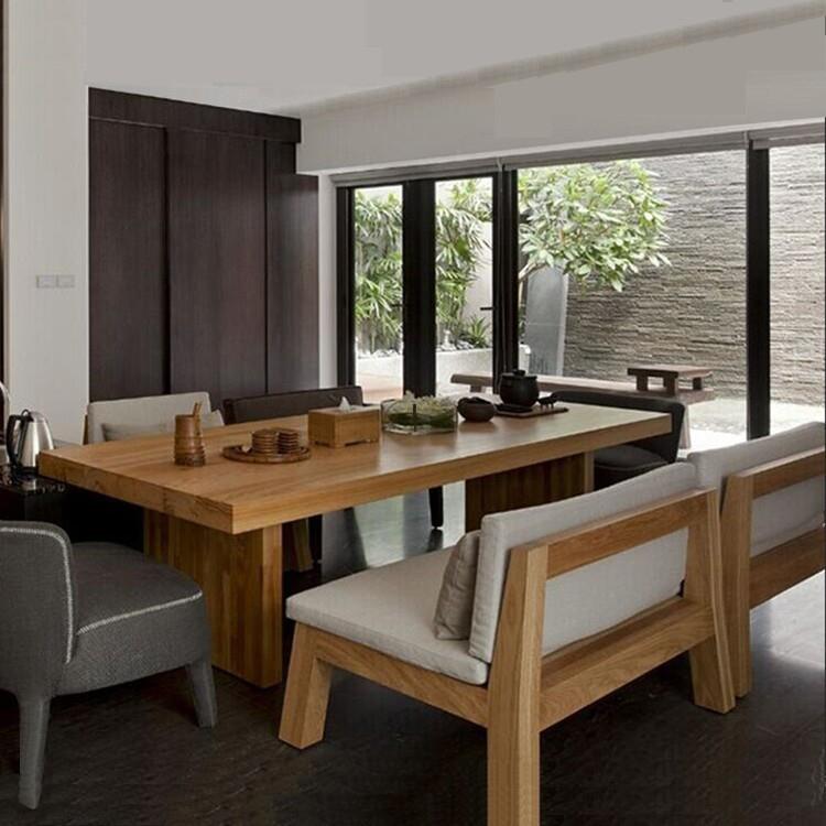 北欧简约沙发椅客厅功夫泡茶桌现代主题餐厅休闲餐桌椅组合民宿