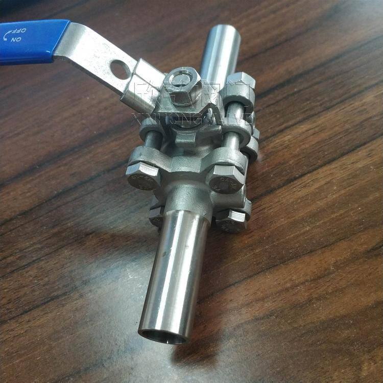 Q61F三片式焊接球阀F51锻造不锈钢高温高压对焊欣弘阀门