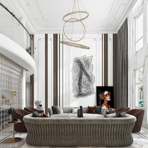 南京翰铭木业2022新款上架现代风格潮流实木木门橱柜书柜木饰面板