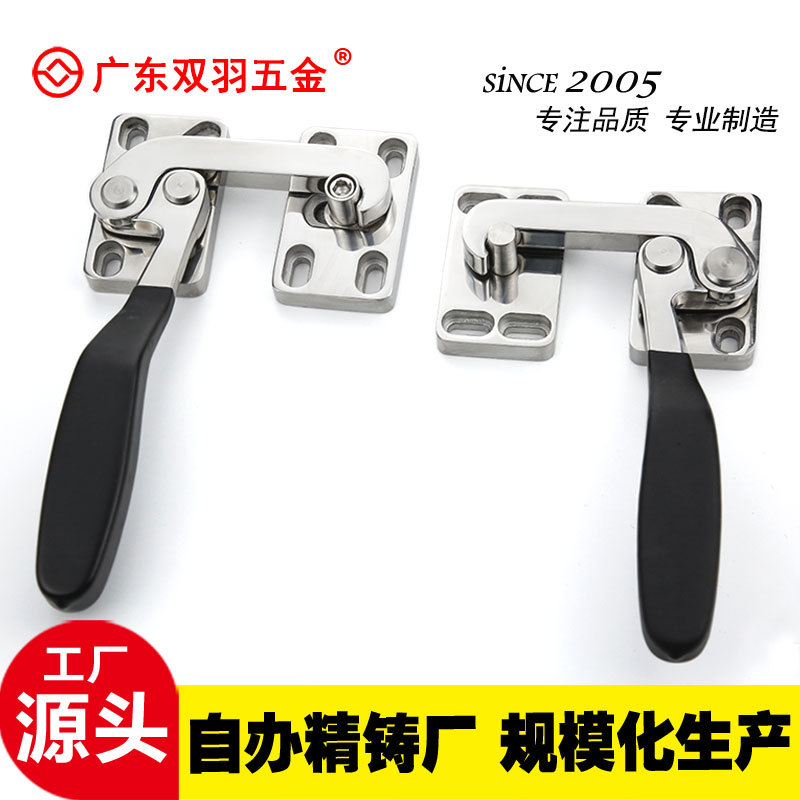 不锈钢冷库烤箱迫紧式门把手侧装门锁恒温恒湿箱试验箱迫紧门把手