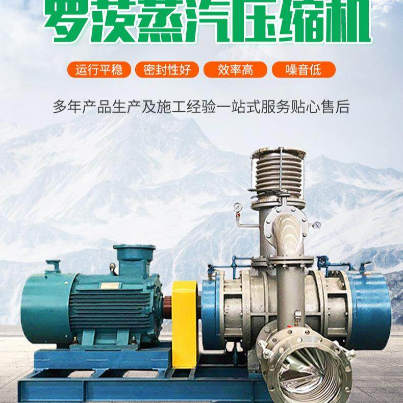 山东三牛水蒸气罗茨压缩机不锈钢罗茨压缩机MVR罗茨式蒸汽压缩机