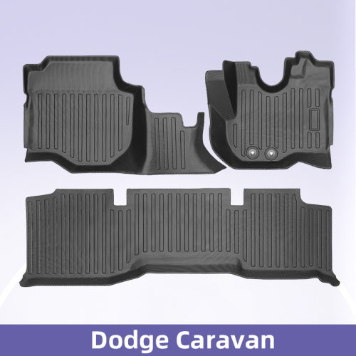 适用于Dodge Caravan/Nissan NV350右舵3D全天候材质TPE脚垫地垫