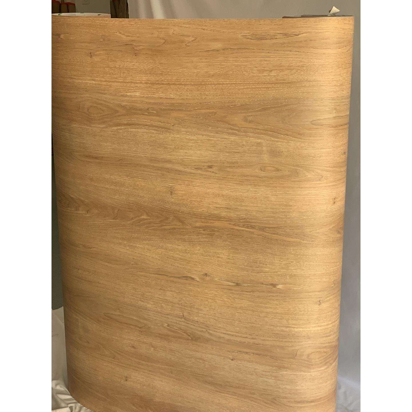特厚原木纹背胶自粘墙纸壁纸酒店翻新装饰贴膜波音软片