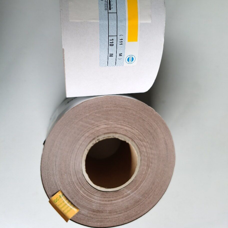 德国进口赫美斯砂纸白色防堵砂纸卷红纸基VC138家具打磨