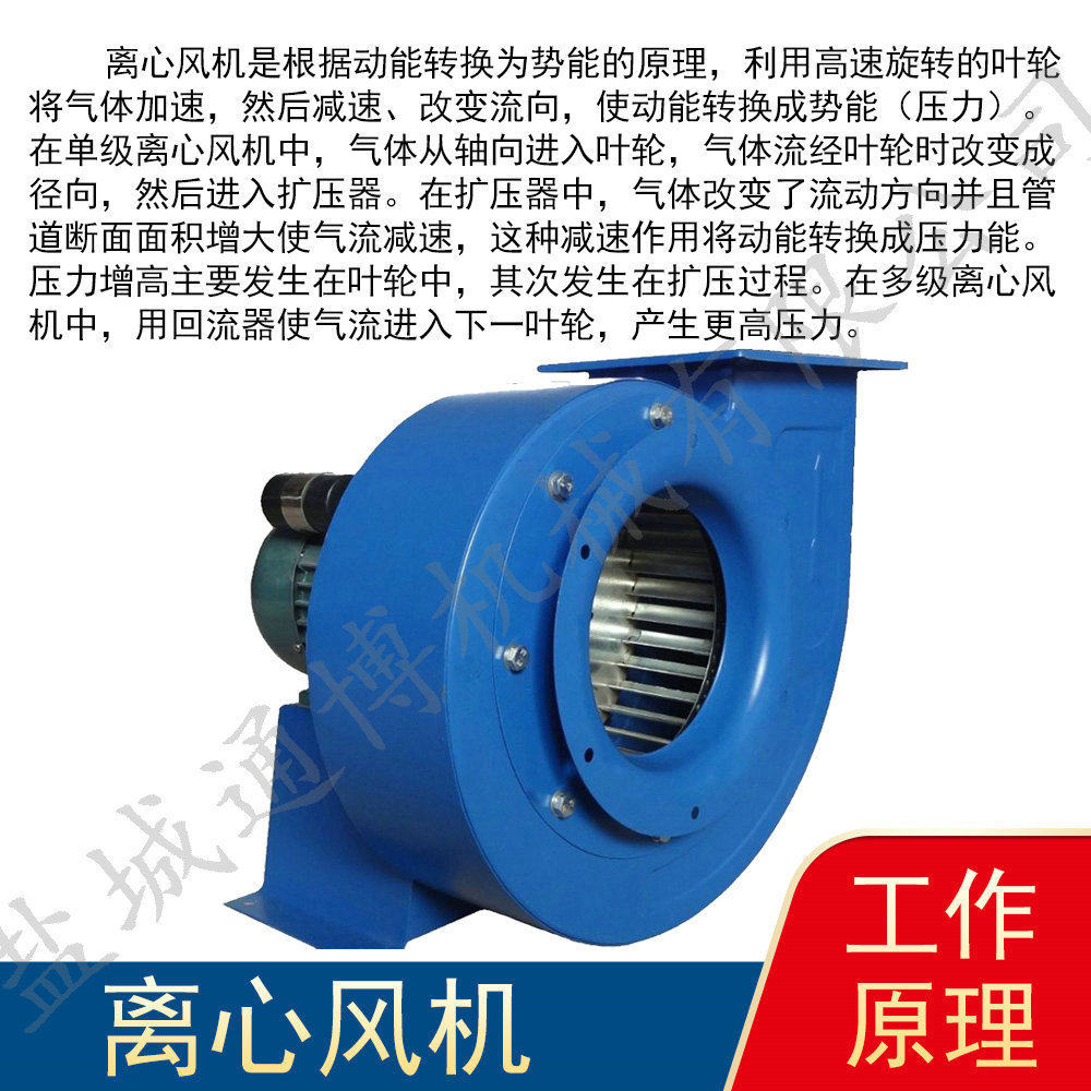 1000-30000风量玻璃钢高压离心风机 工厂除尘器排烟通风换气
