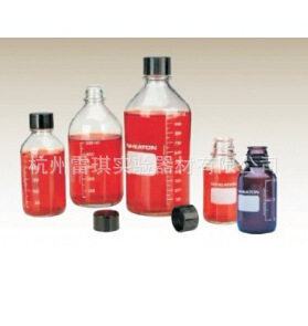 Wheaton 无色透明带刻度培养基瓶 500ml 带盖可高压灭菌 W219759