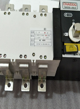 双电源自动转换开关智能控制器型4003P3极225 250 315A 350A 400A