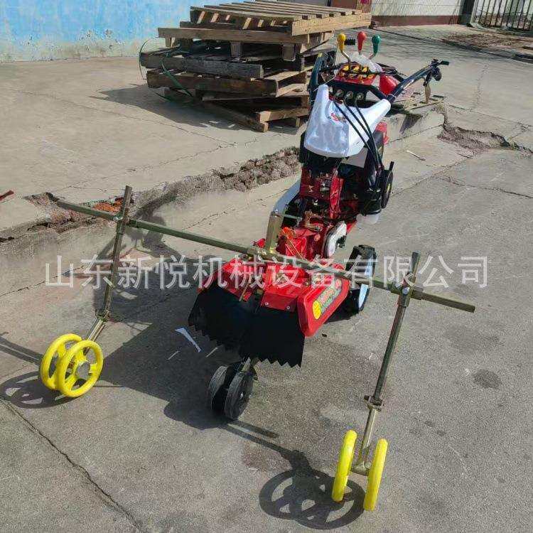 开春种姜打沟机芋头开沟起垄机手推式汽油大葱封沟机