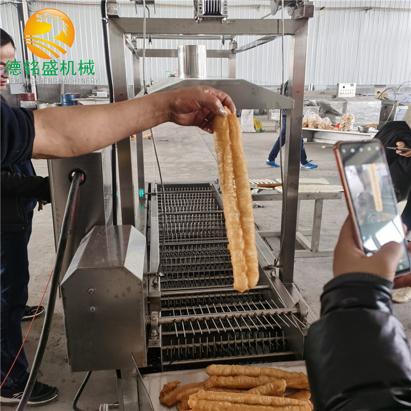 面食果子电炸锅 不锈钢波轮式油条油炸机 网带式脆皮麻叶油炸机