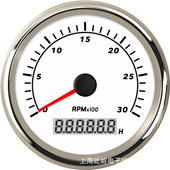 汽车轮船发动机改装 85mm指针3 通用转速表 8KRPM转速表