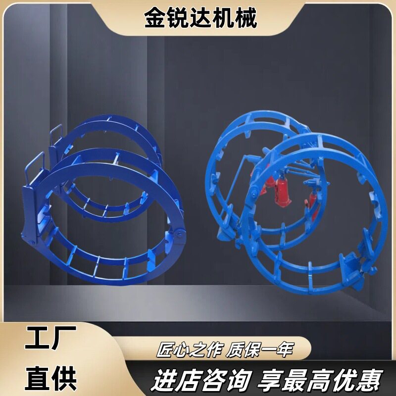 长输管道对口器液压千斤顶对口器双边顶丝可调节加厚管夹双头对管