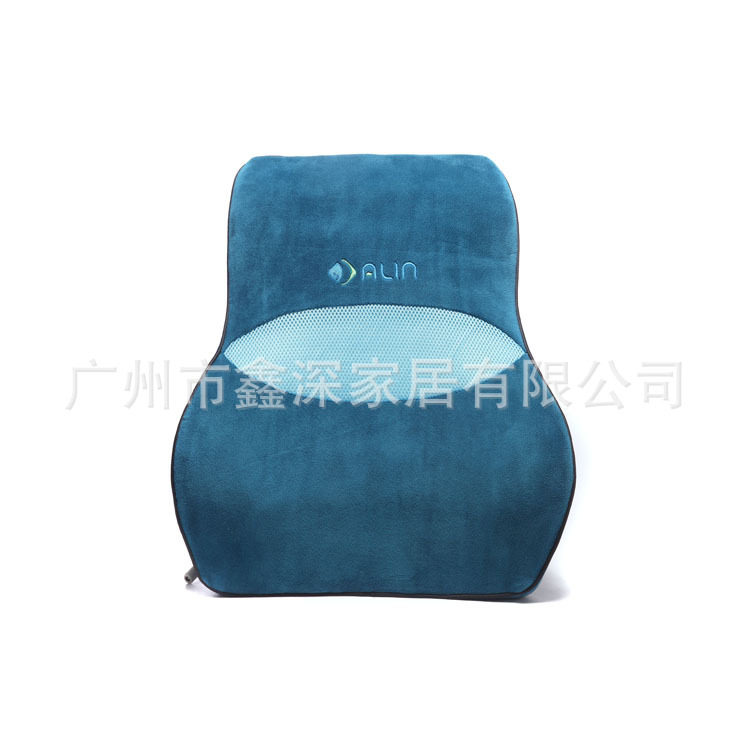 厂家批发汽车靠垫记忆棉可调节腰靠腰枕慢回弹汽车用品四季通用