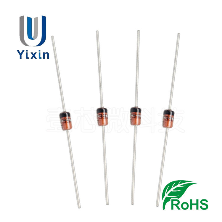 厂家直营 1N4736A 6V8 1W DO-41 1N4736 6.8V 直插玻璃稳压二极管