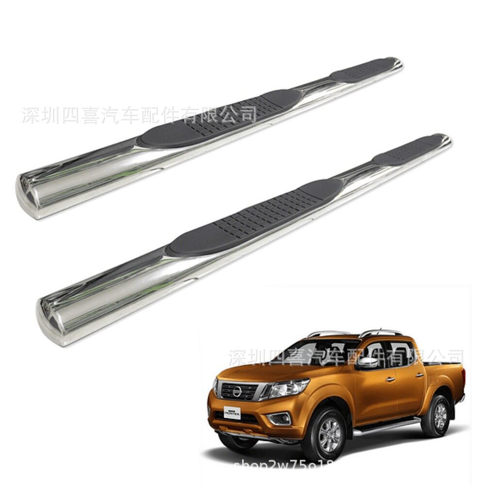 适用于皮卡4X4改装侧踏板 Nissan np300 tubular stainless steel