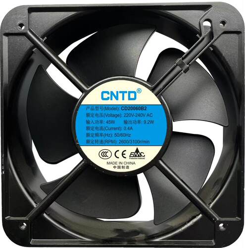 供应滚珠轴流风扇110V220V380V电焊机机柜CD20060B2交流散热风扇