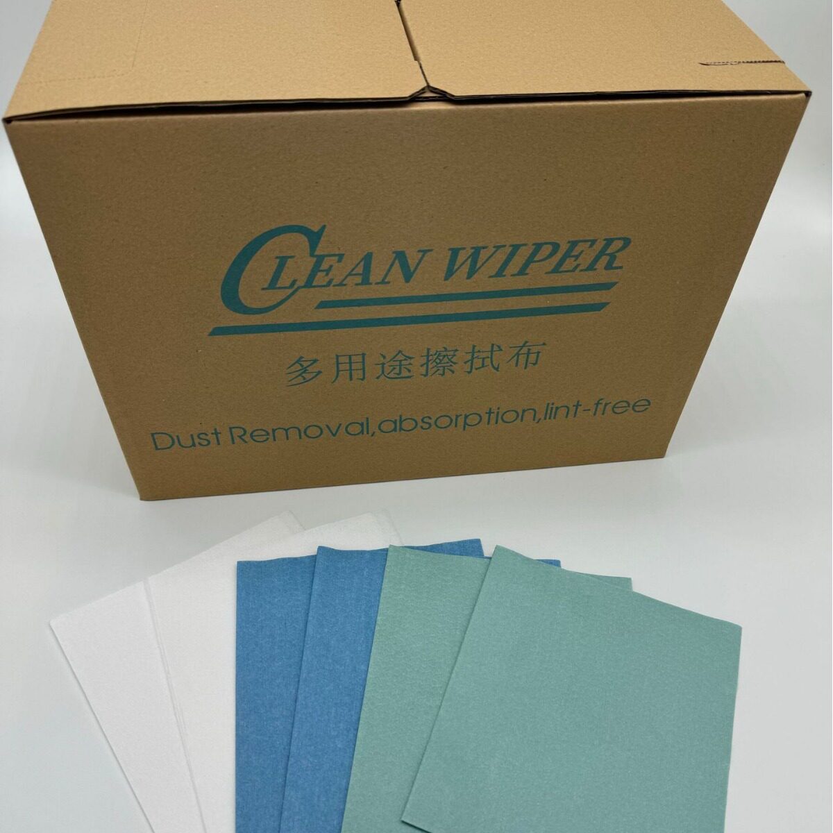 洁道工业用擦拭布汽车烤漆贴膜除油布无纺吸水纸无尘纸静电除尘纸