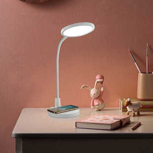 联创 DF-LP0525M AA无线充LED台灯学习专用学生写字床头阅读灯礼