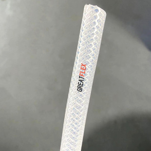 GREATFLEX锅炉用透明加强蒸汽管耐20kg压编织硅橡胶网纹管直供