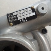 VP11 543 0905 上柴6114发动机涡轮增压器 Q36 RHE6 006H