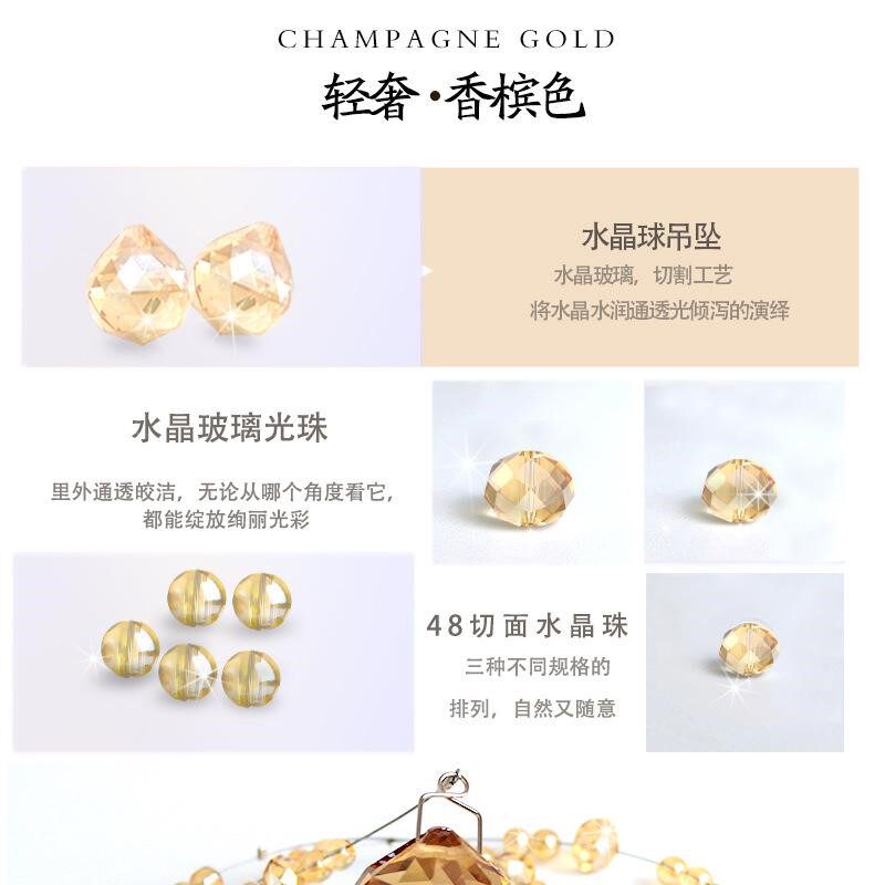 玻璃水晶珠帘玄关客厅隔断帘子卧室卫生间欧式免打孔过道装饰门帘