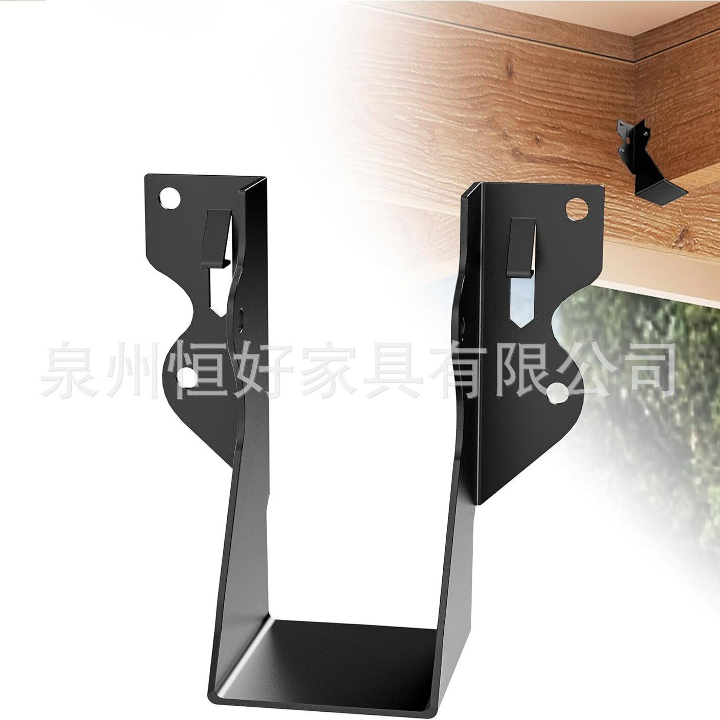 2x4托梁衣架适合桁架连接器用于地板甲板和天花板托梁的椽子