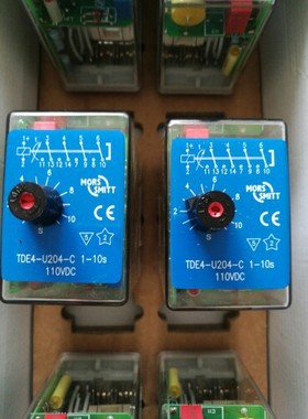 T继电器 TDE4-U204-C 1-10S 110VDC