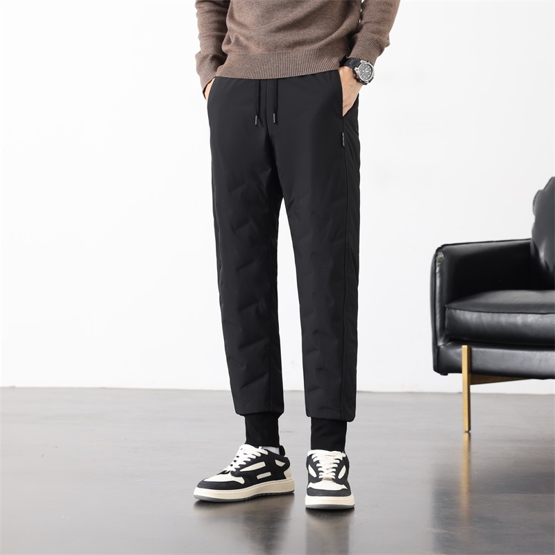 【CC家CC】裤长100cm冬季防泼水3D立体男女同款抗菌鹅绒裤 88719