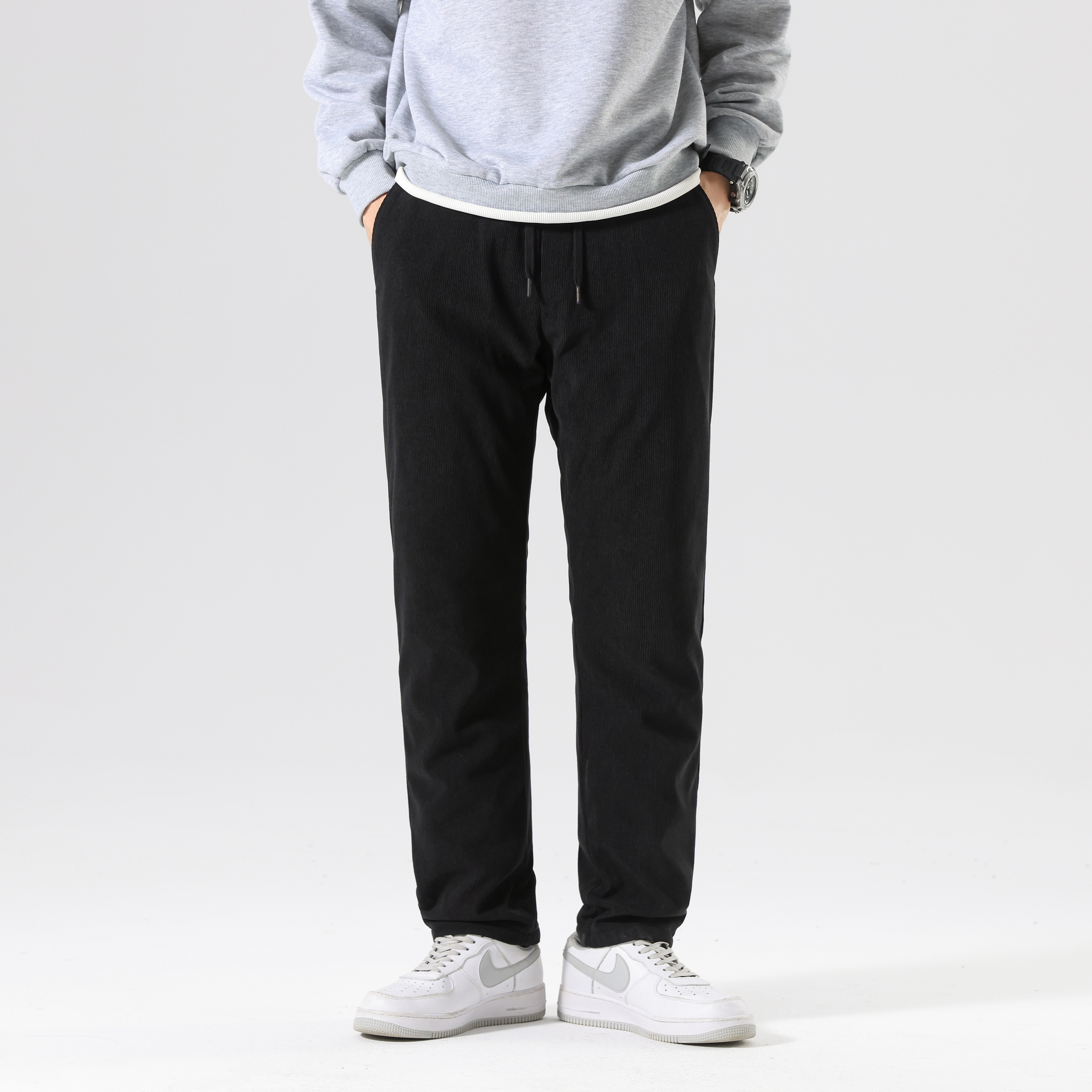 【CC家CC】裤长103男士保暖舒适时尚百搭90鸭绒羽绒裤 88708