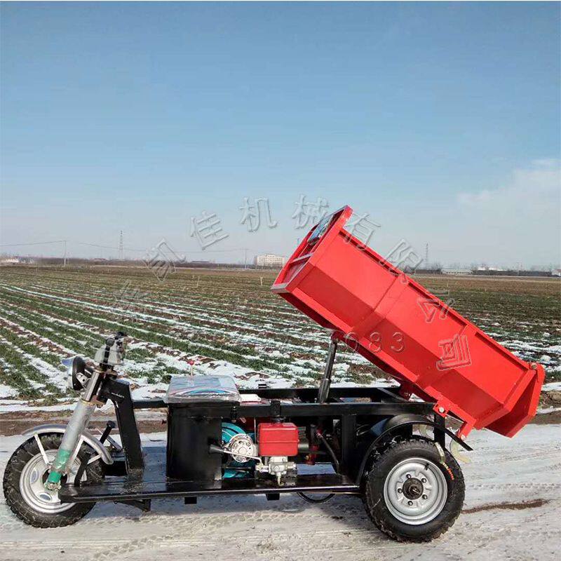 小型柴油三轮车 12马力液压自卸三轮车 小型工程三轮车柴油小三轮