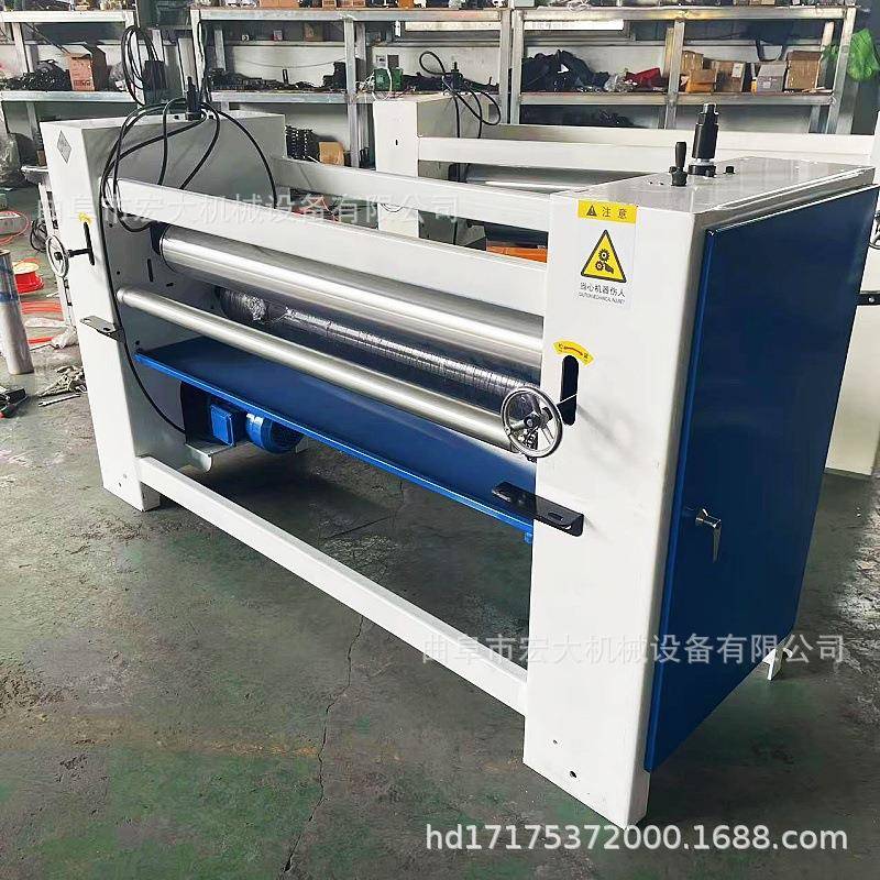 70宽小型菜板滚油涂胶机 皮带传动 玻璃珍珠棉涂胶机 大板覆膜机