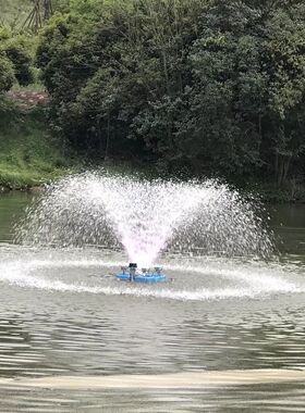 喷泉曝气机RPQ，河道不锈钢增氧机，循环水质